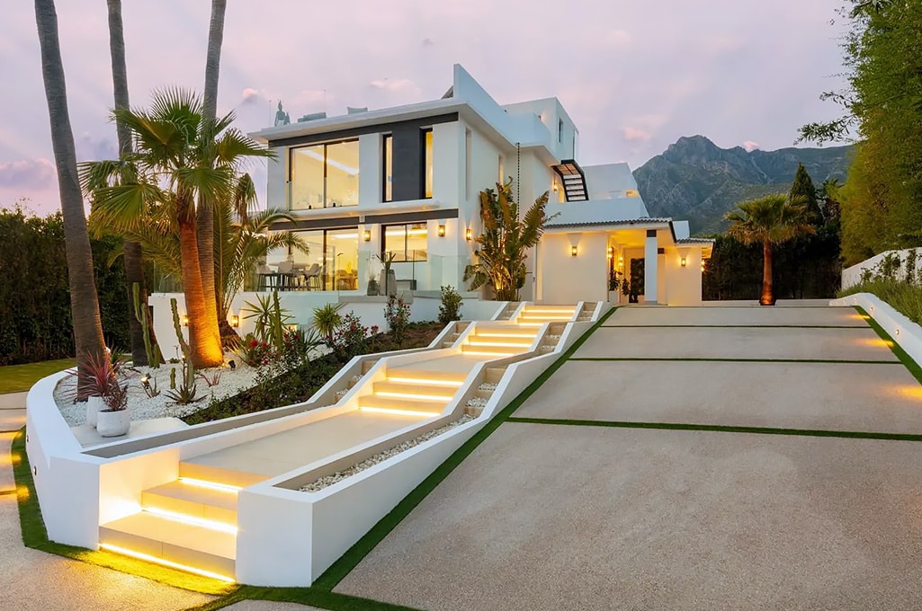 Marbella Golden Mile Architectural Villa