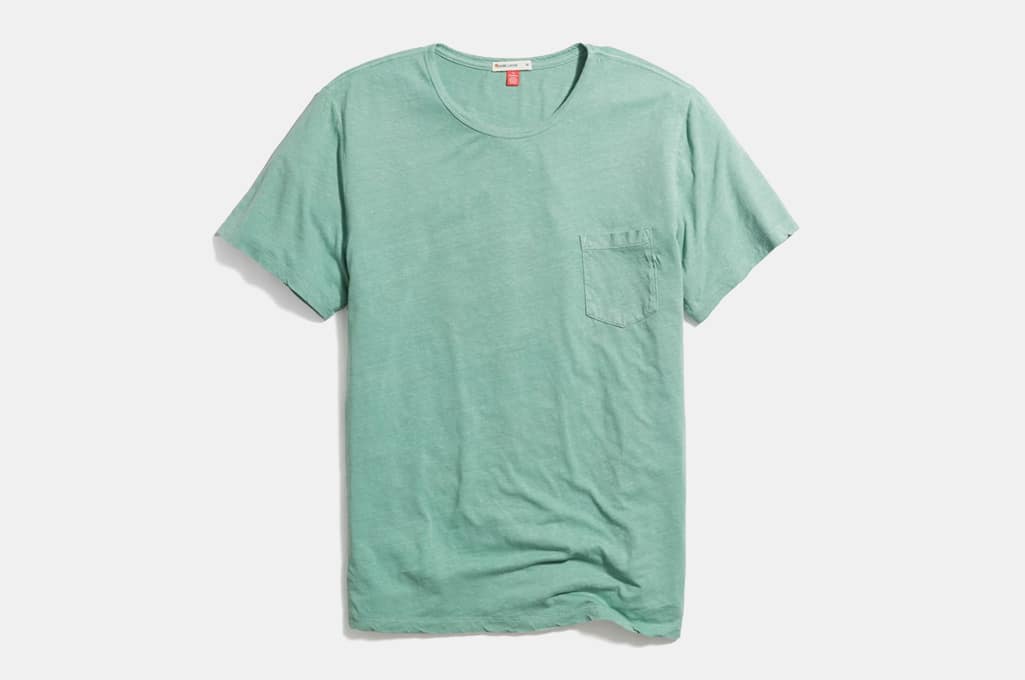 Marine Layer Hemp Cotton Pocket T-Shirt