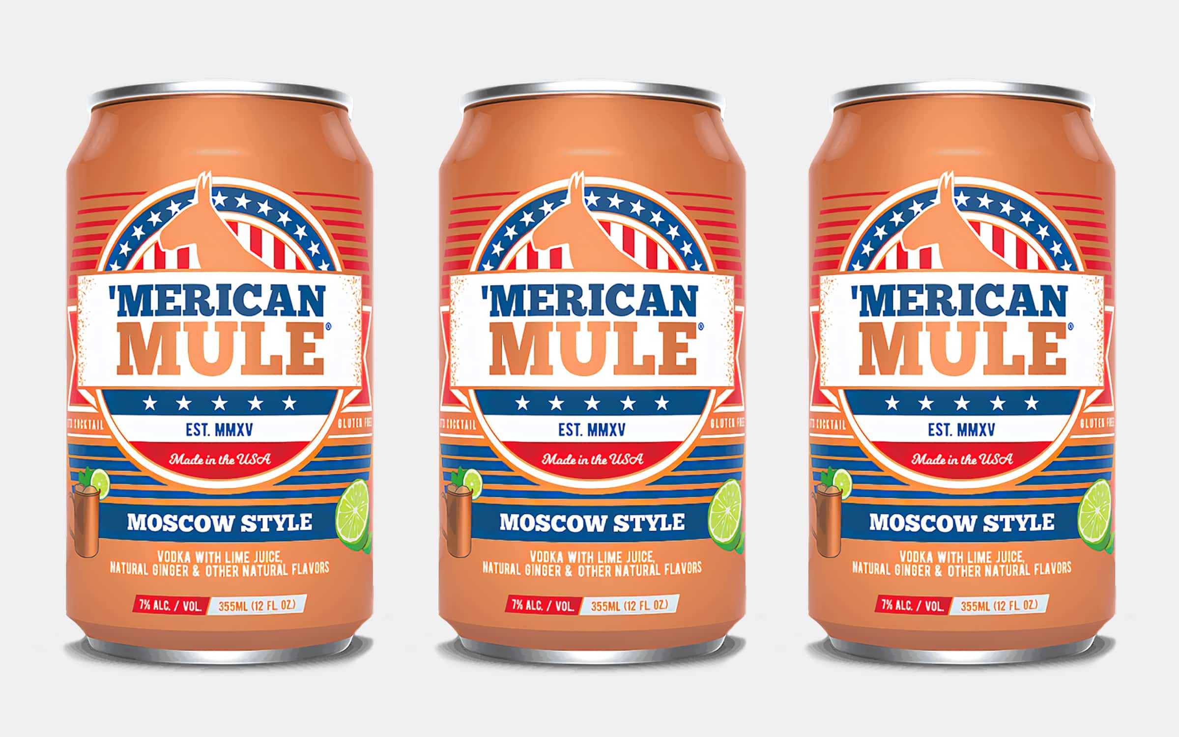 'Merican Mule Canned Moscow Mule