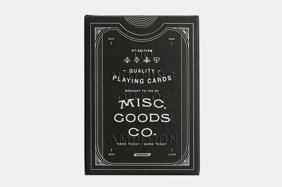 Misc. Goods Playing Cards