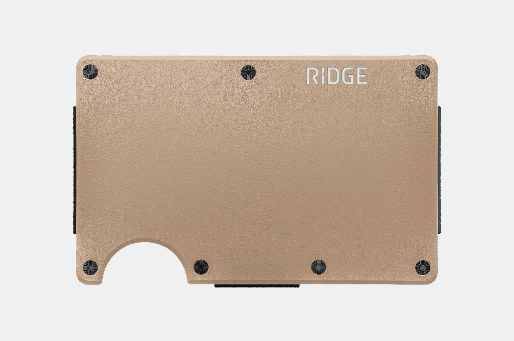 The Ridge Wallet in Mojave Tan