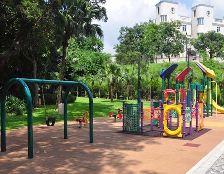 Mount Austin Playground Hong Kong Park HK Parks Near Me Hong Kong Playground Children's Playground Hong Kong Park