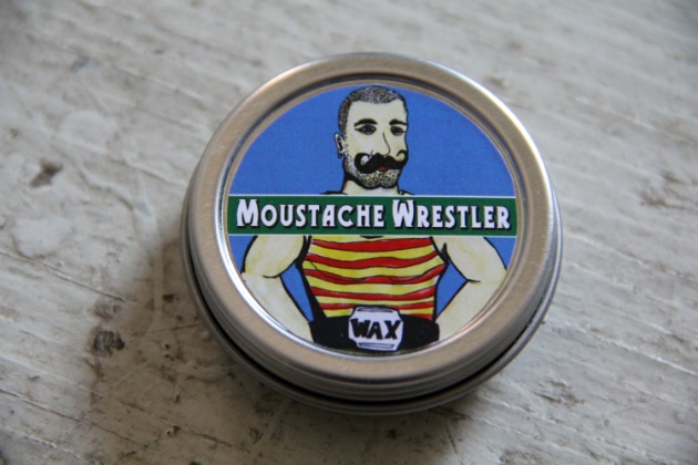 Moustache Wrestler Mustache Wax