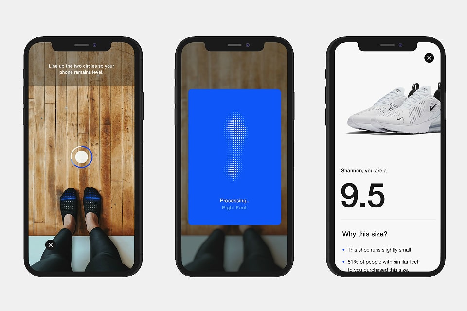 Nike Fit App