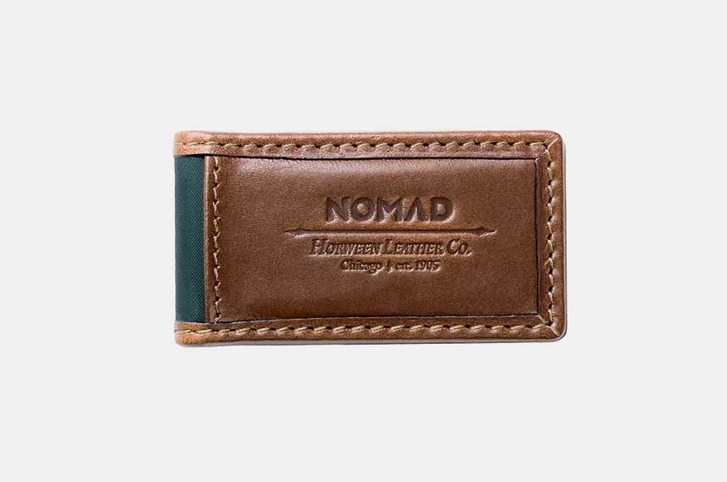 Nomad Horween Leather Money Clip