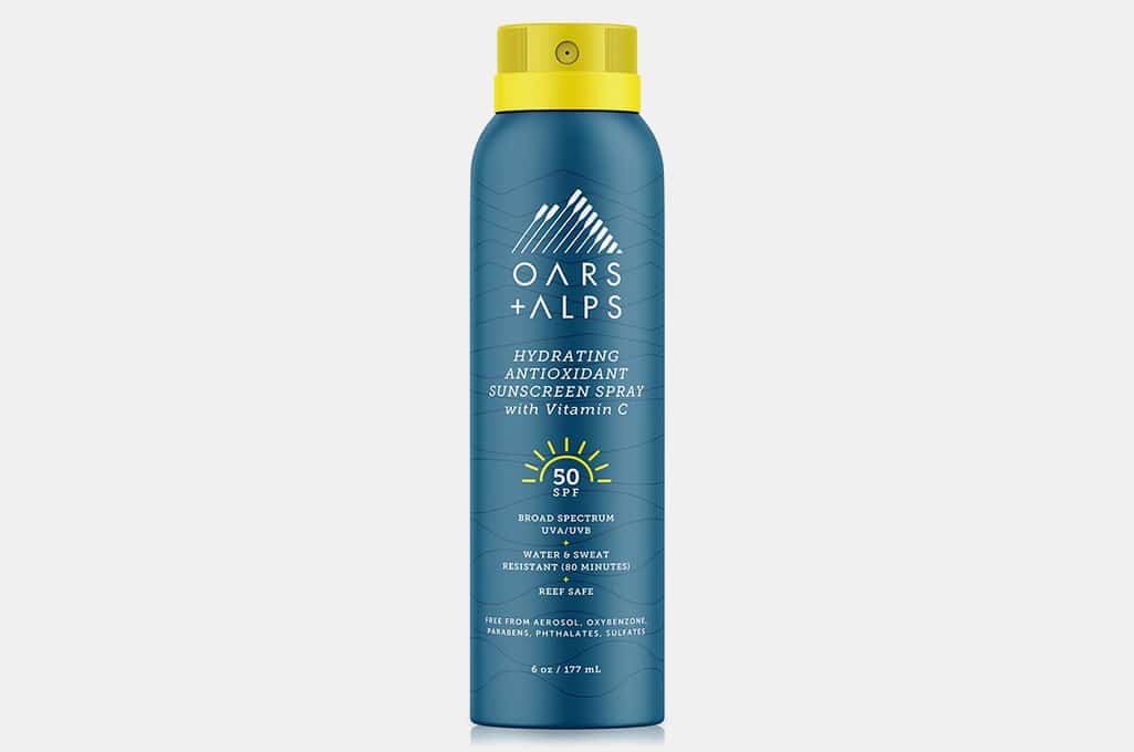 Oars + Alps Hydrating Antioxidant SPF 50 Spray