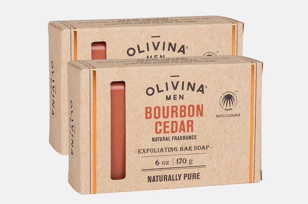 Olivina Men Exfoliating Bar Soap