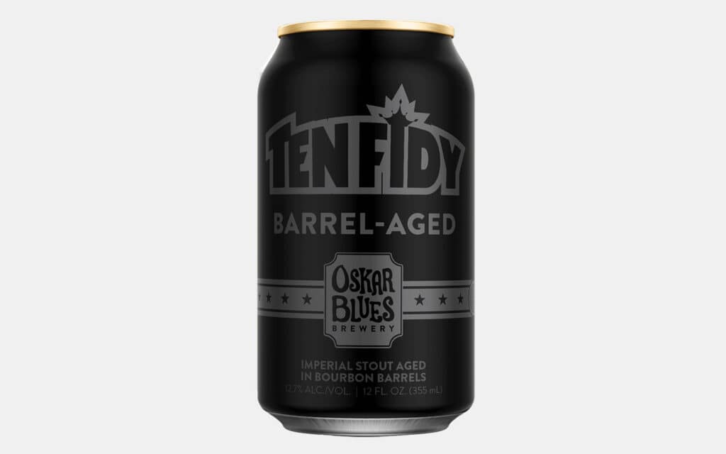 Oskar Blues Barrel Aged Ten Fidy