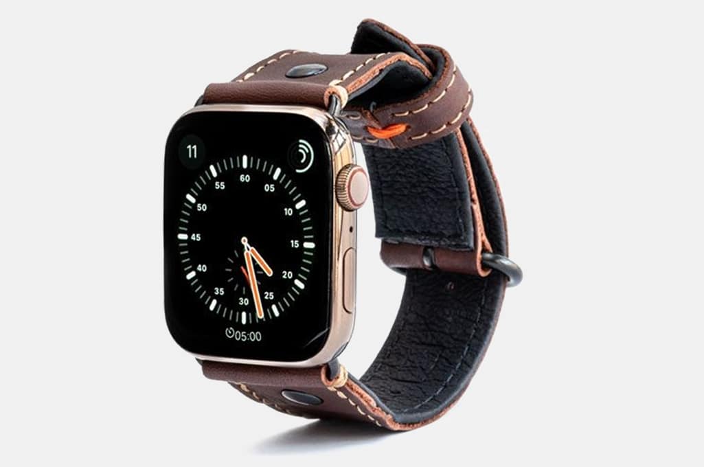 Pad & Quill Leather Pilot Band for Apple Watch