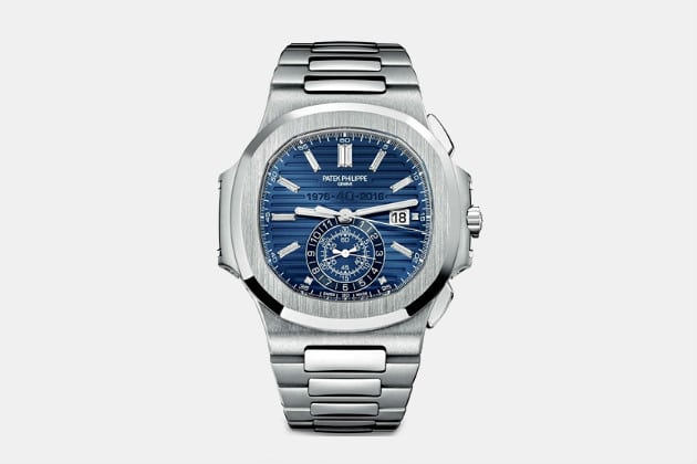 Patek Phillippe Nautilus 40th Anniversary Limited Edition 18K White Gold Watch