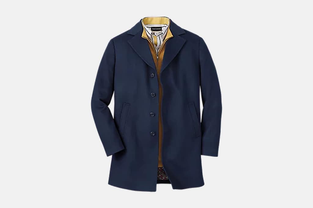 Paul Fredrick Wool Blend Topcoat