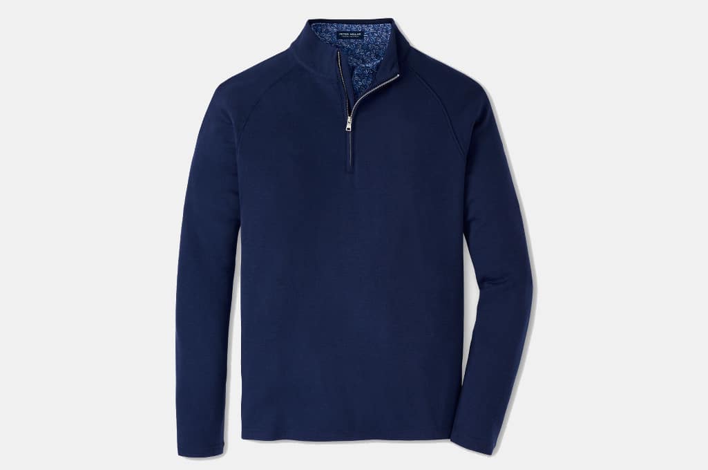 Peter Millar Excursionist Flex Quarter-Zip Pullover