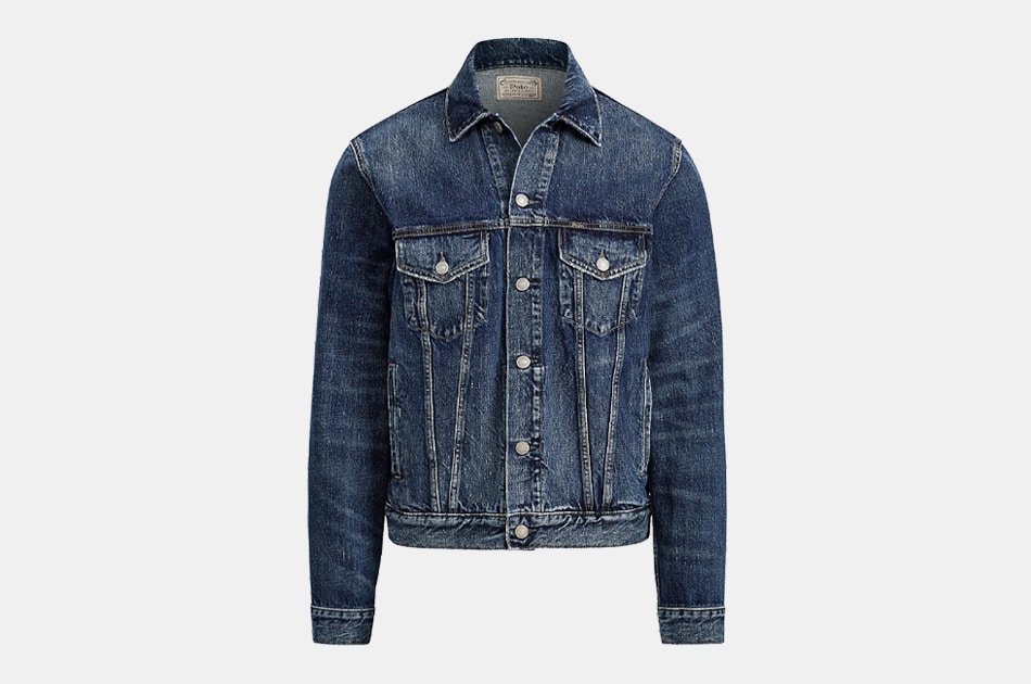 Polo Ralph Lauren Faded Denim Trucker Jacket