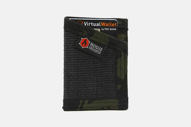 Recycled Firefighter Sergeant Wallet