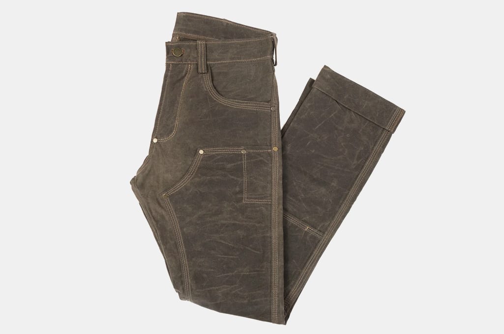 Red Clouds Collective Waxed Canvas Work Pants