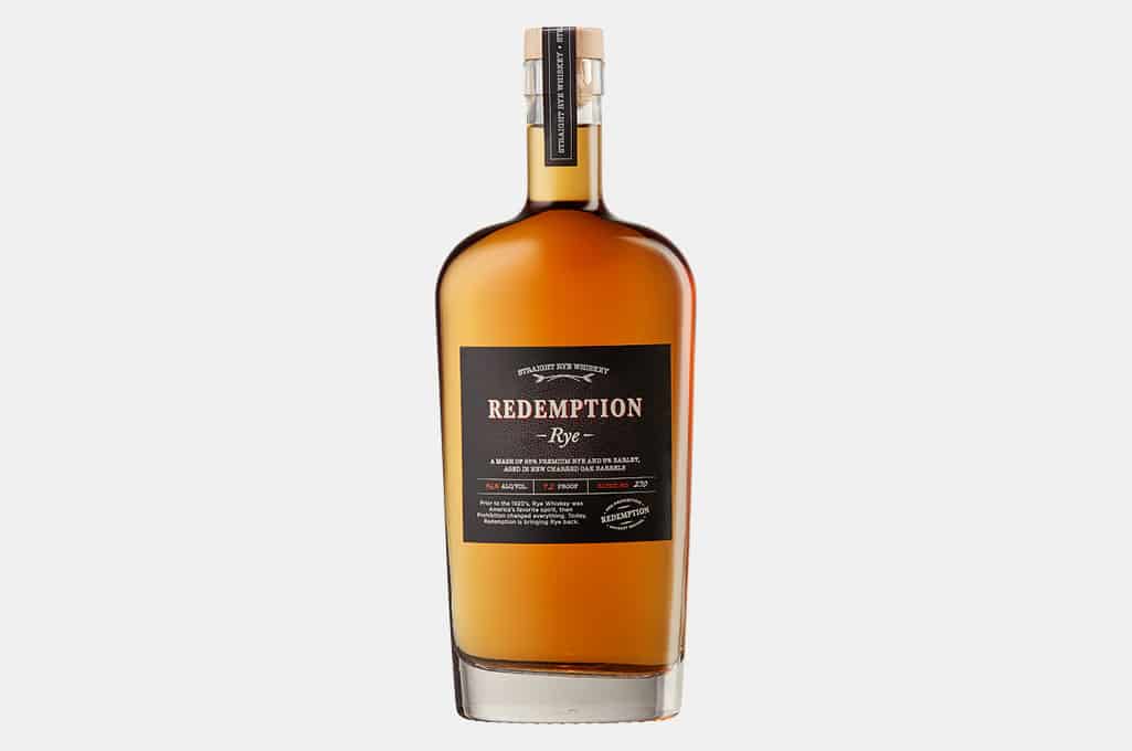 Redemption Rye Whiskey