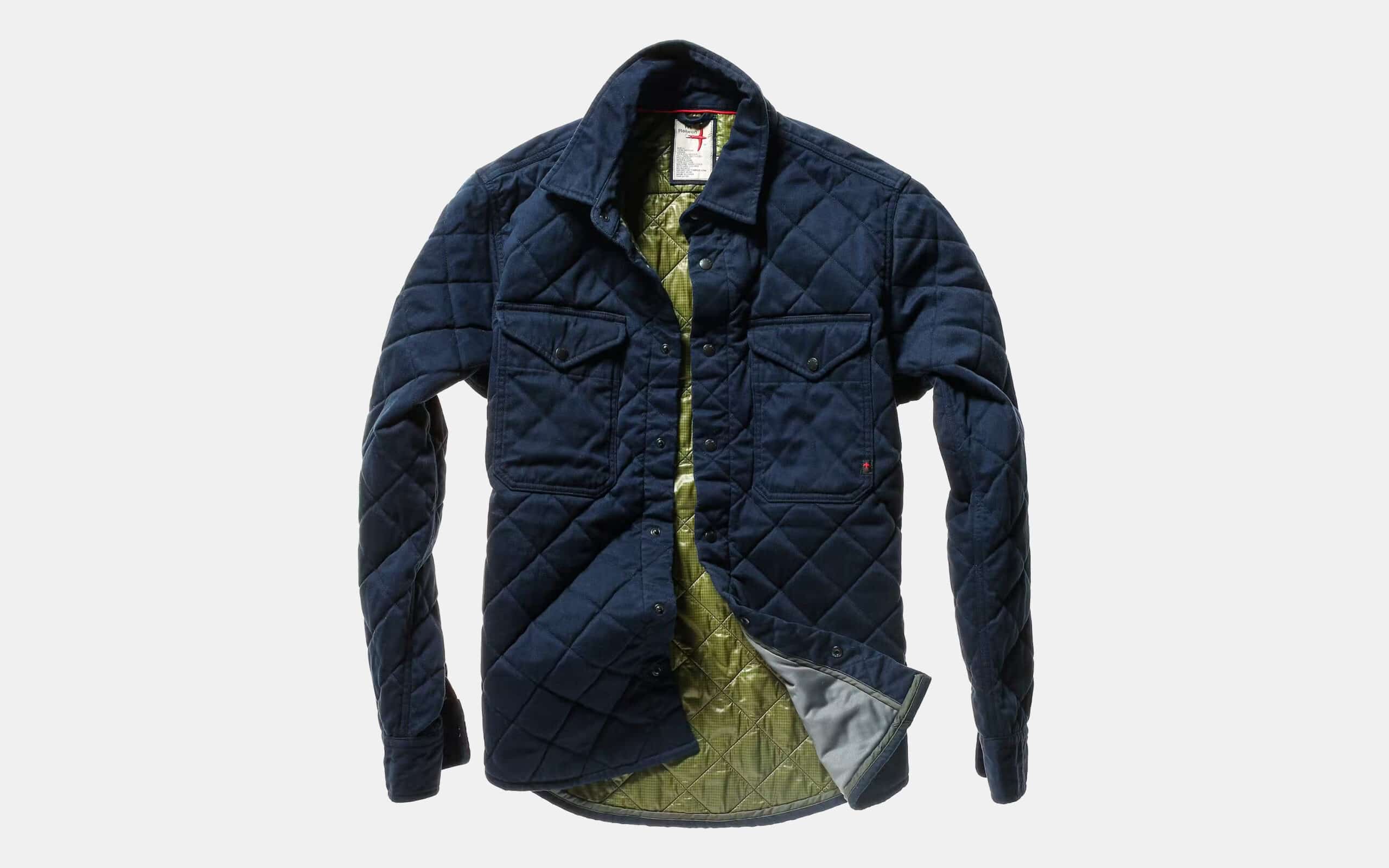 Relwen Moleskin Twill Insulated Shirt Jacket