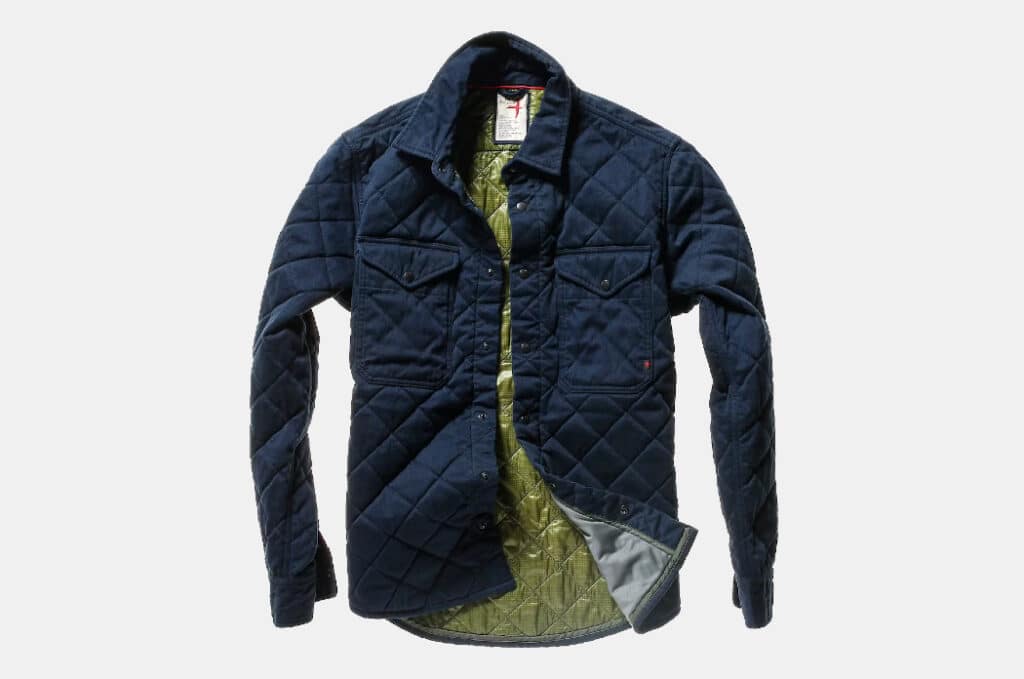 Relwen Moleskin Twill Insulated Shirt Jacket