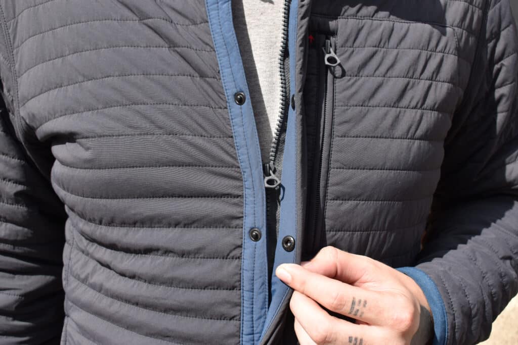 Relwen Windzip Jacket Review - Hardware