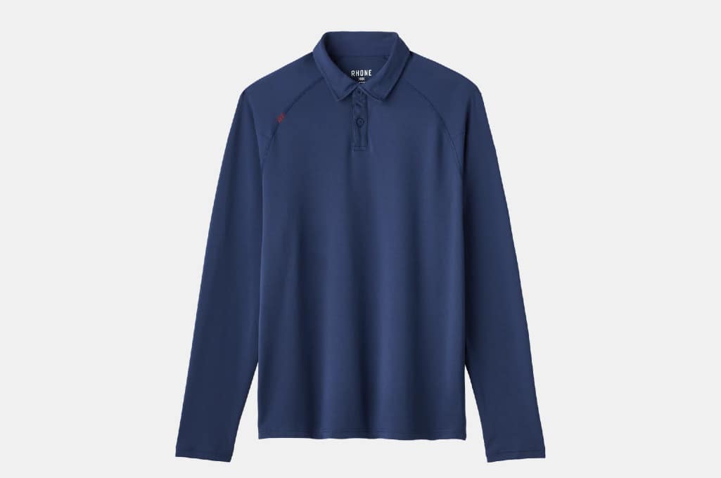 Rhone Delta Pique Long Sleeve Polo