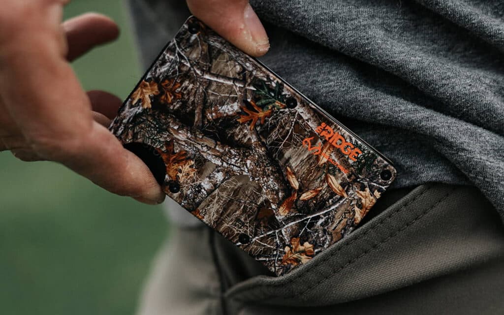 The Ridge x Realtree Minimalist Wallet