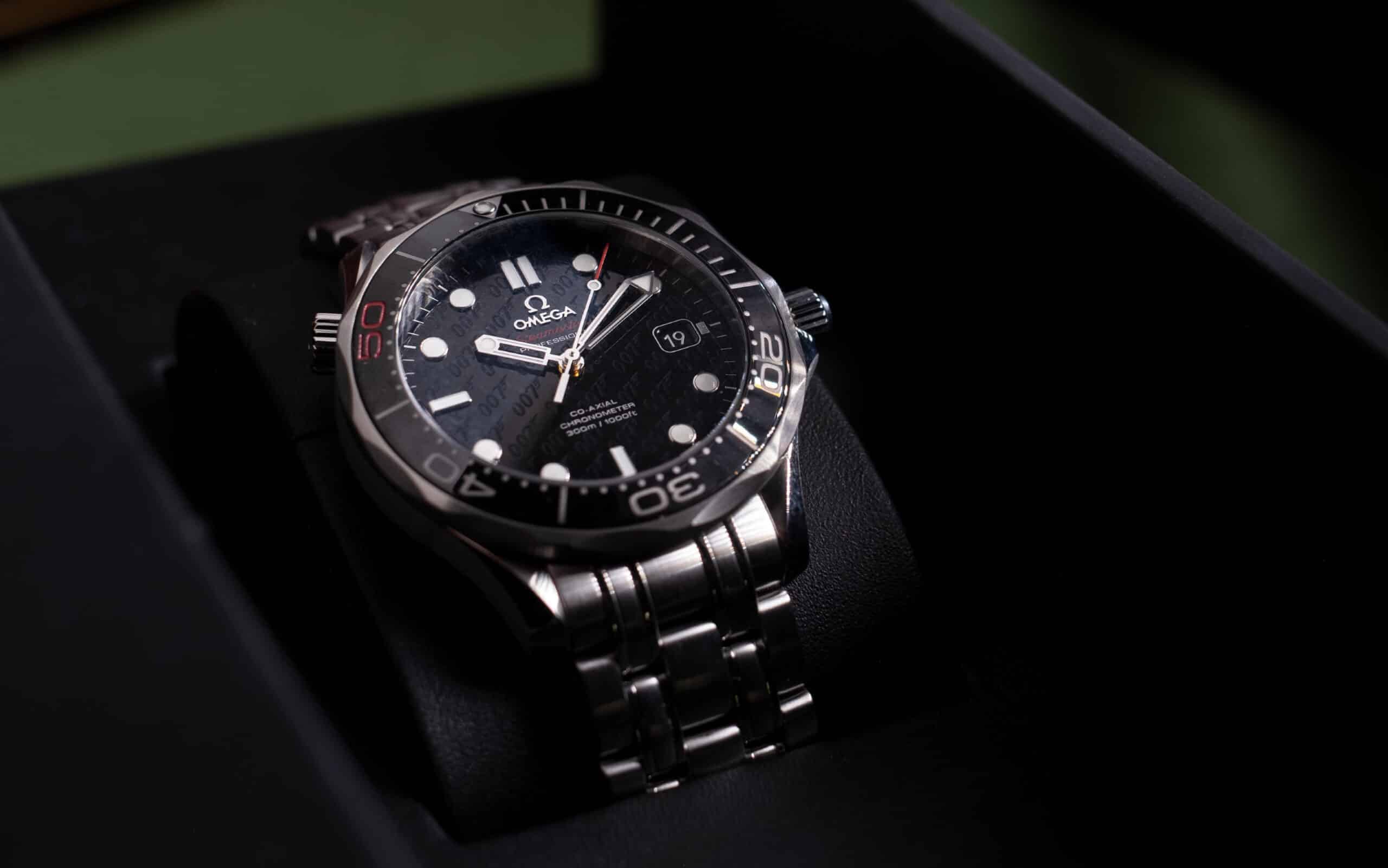 Roger Moore's James Bond 50th Anniversary Omega Seamaster