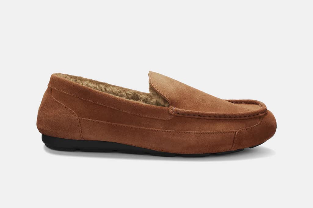 Samuel Hubbard Nutmeg Suede Slippers