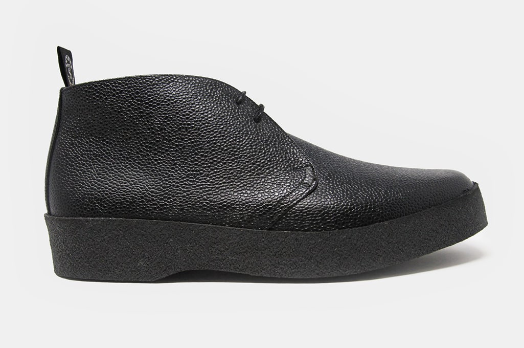 Sanders Grain Playboy Chukka Boot in Black