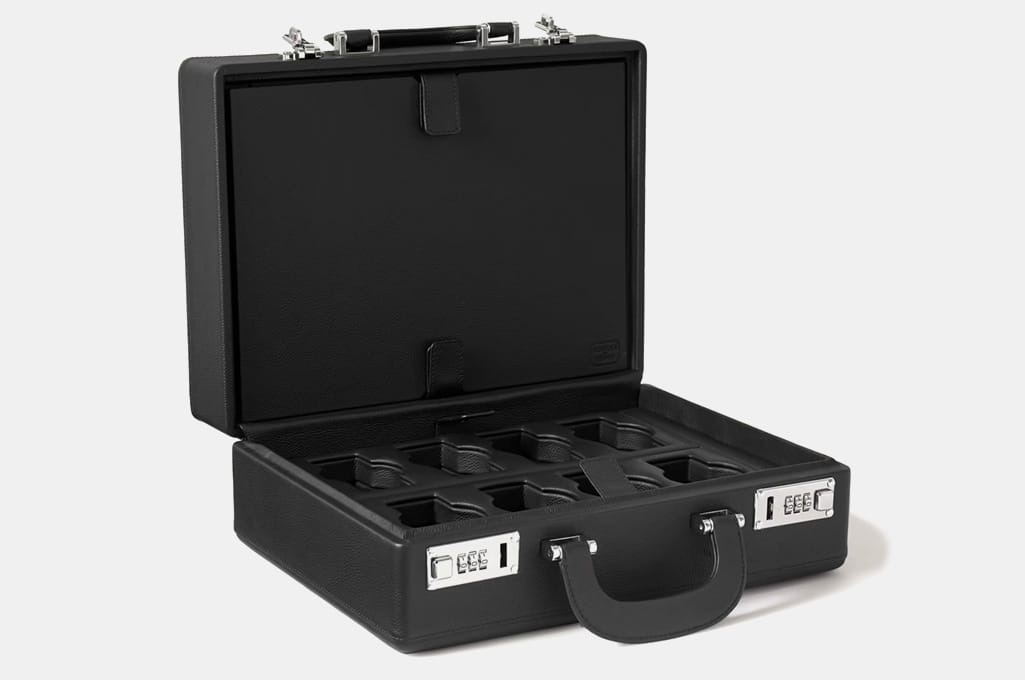 Scatola Del Tempo 16-Piece Travel Watch Case