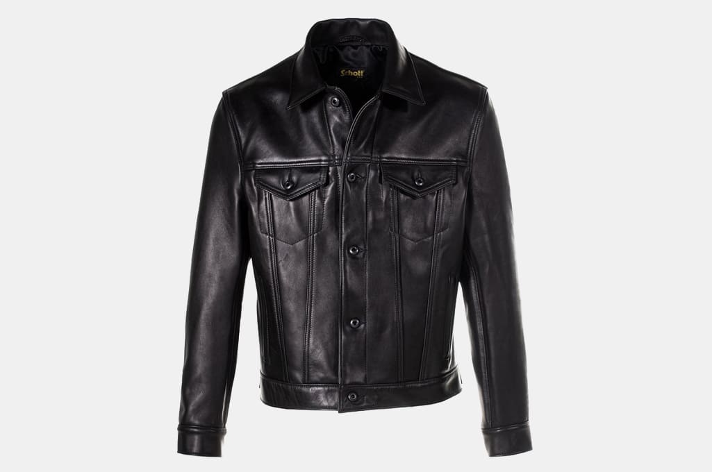 Schott Naked Cowhide Jean Style Jacket