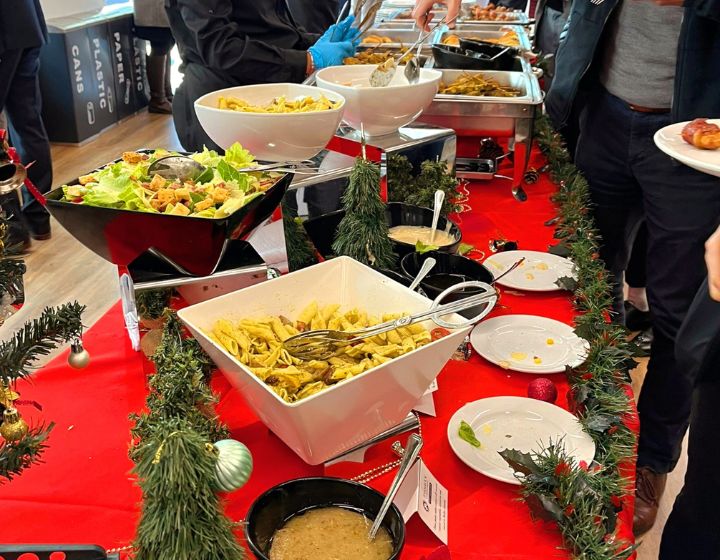 Shamrock Christmas catering Hong Kong