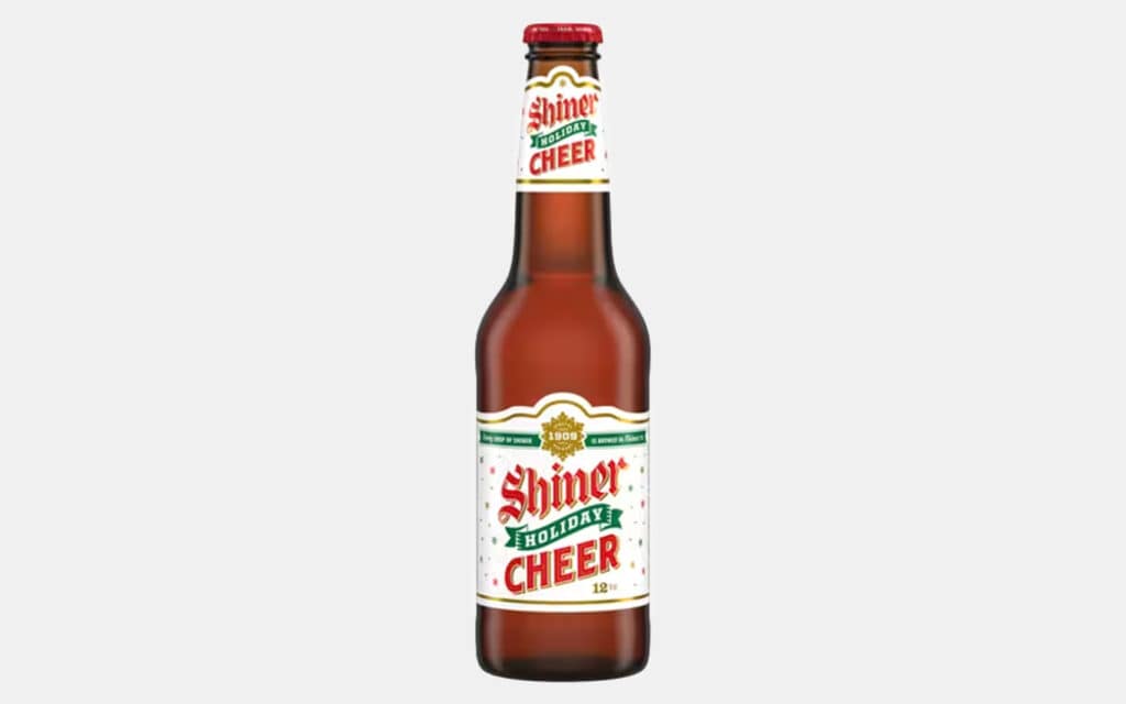 Shiner Holiday Cheer Wheat Beer