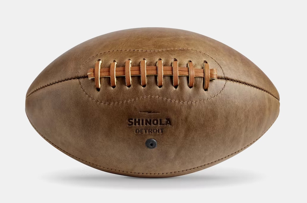 Shinola Leather Football