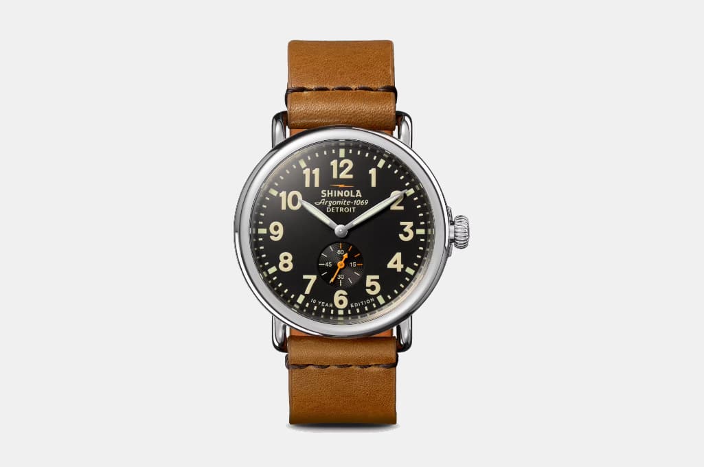 Shinola Runwell 41mm 10 Year Anniversary Watch