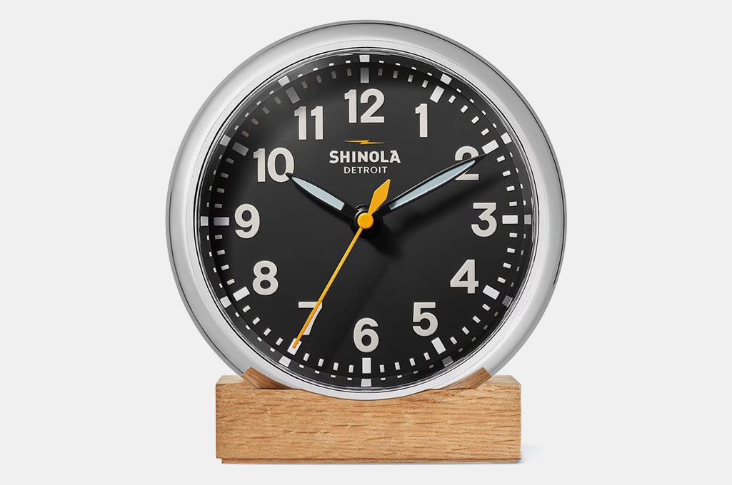 Shinola Runwell Desk Clock