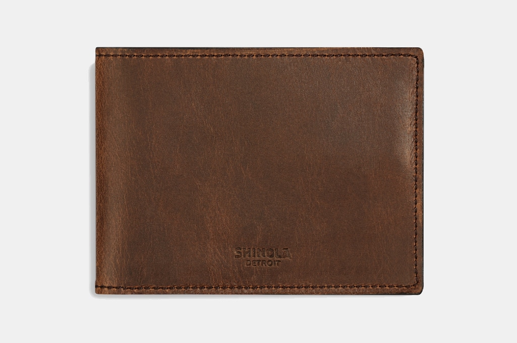 Shinola Slim Bifold Wallet