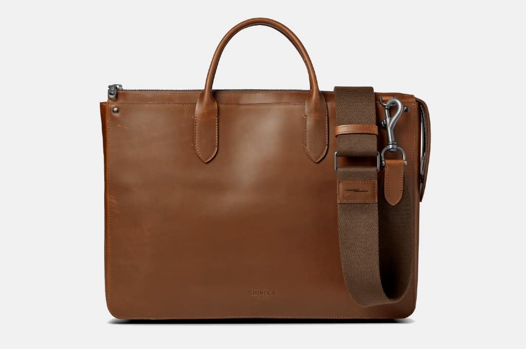 Shinola Slim Traveler Briefcase