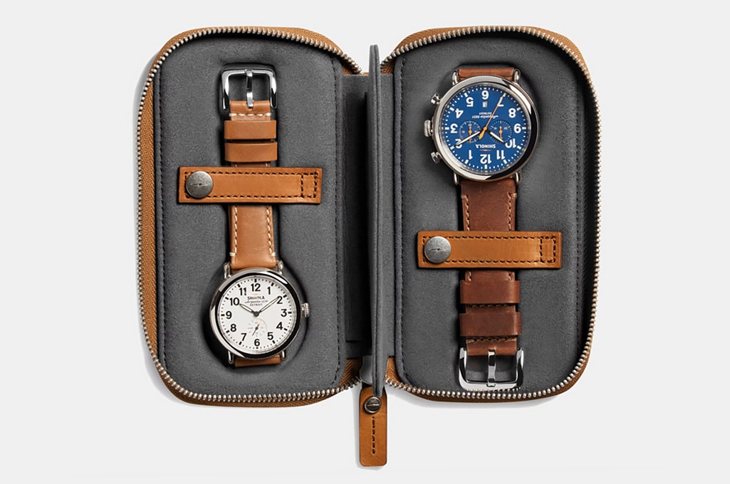 Shinola Travel Watch Case