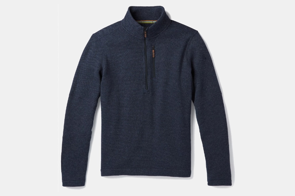 Smartwool Men's Hudson Trail Fleece Half Zip Sweater