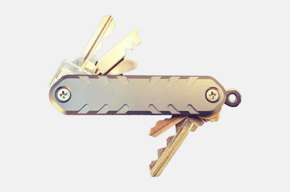 Superior Titanium Key-Armor Minimalist Key Organizer