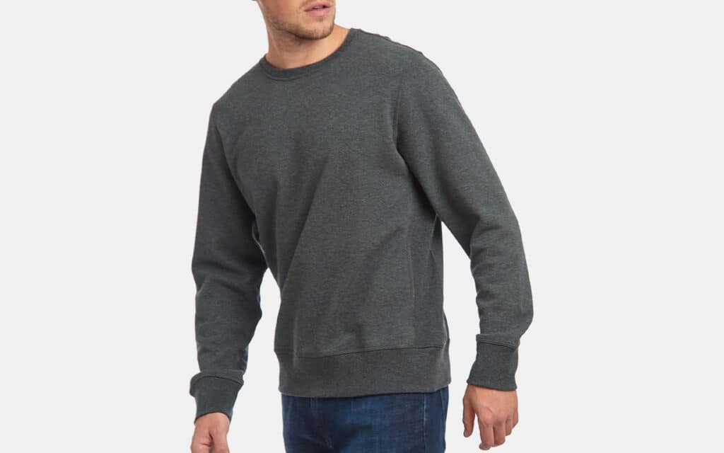 Mott & Bow THE FRENCH TERRY SWEATSHIRT HOOPER