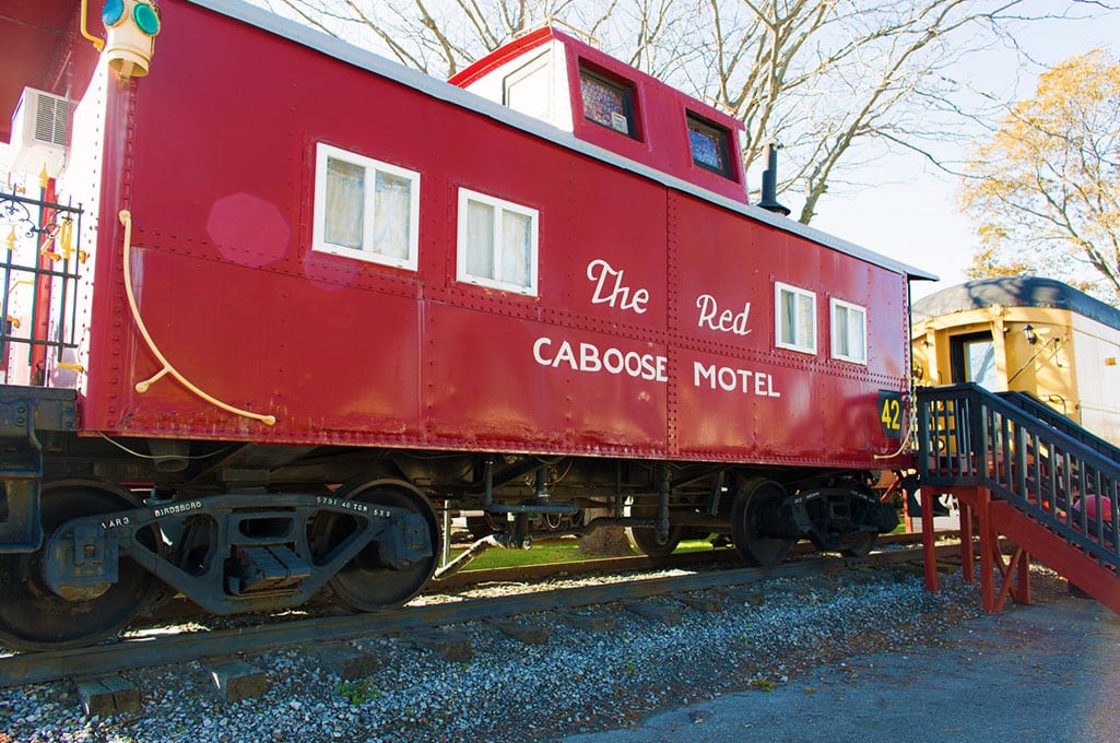 The Red Caboose Motel - Ronks, Pennsylvania