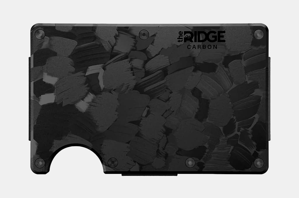 The Ridge Forged Carbon Wallet