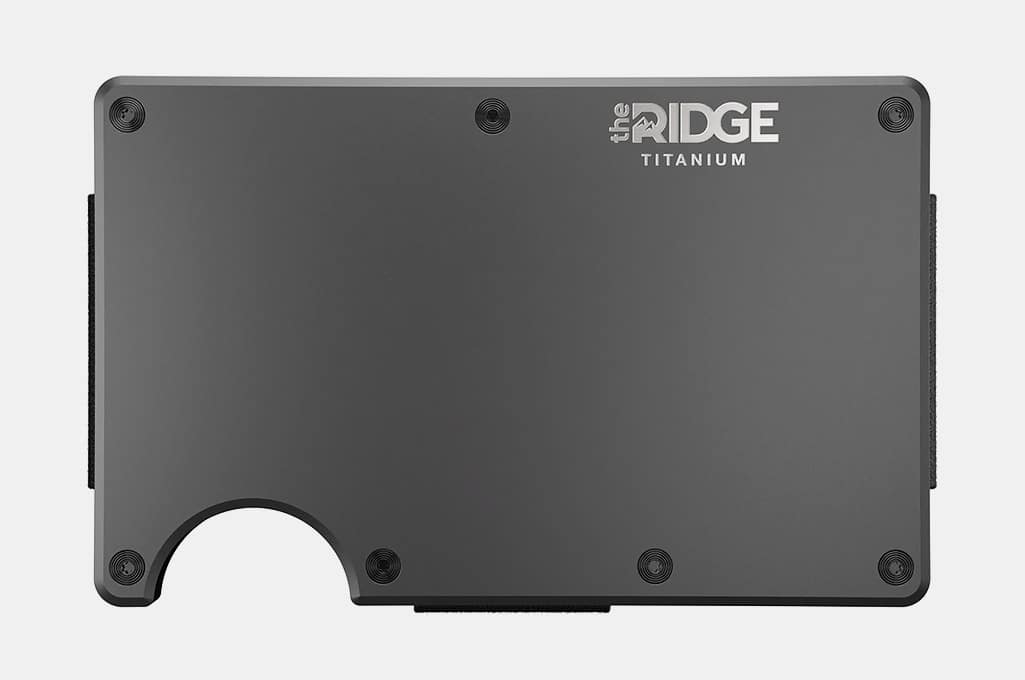 The Ridge Titanium Wallet