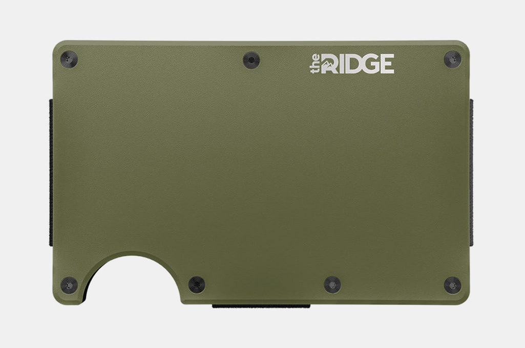 The Ridge Wallet in OD Green