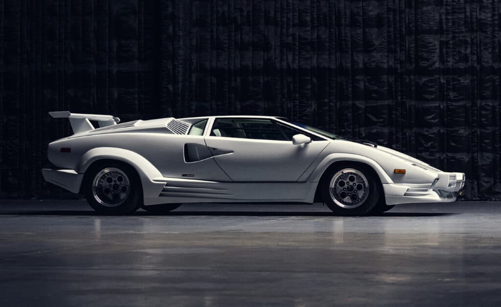 The Wolf Of Wall Street Lamborghini Countach White