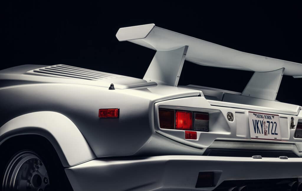 The Wolf Of Wall Street Lamborghini Countach Rear