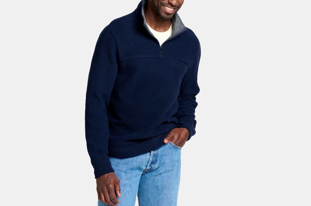 Toad & Co. Kennicott Quarter Zip Sweater