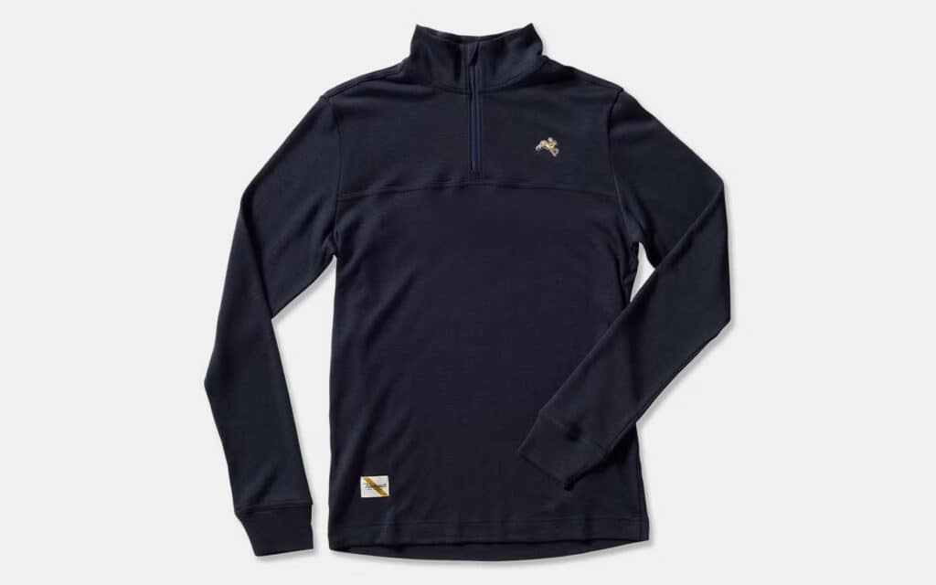 Tracksmith Downeaster Merino Quarter Zip