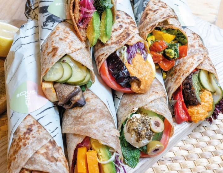 Fro burgers and quick bites, head over to Treehouse for their vegetarian burritos!